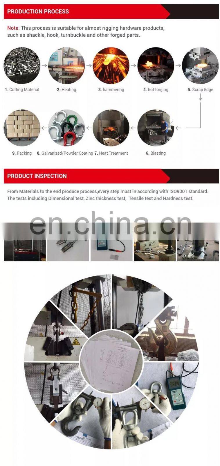 OEM Forged Alloy Steel Turnbuckle with High Quanlity