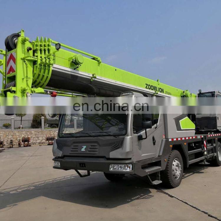 China Zoomlion Machinery Heavy Hook Lift Truck Crane 25 ton Factory Price