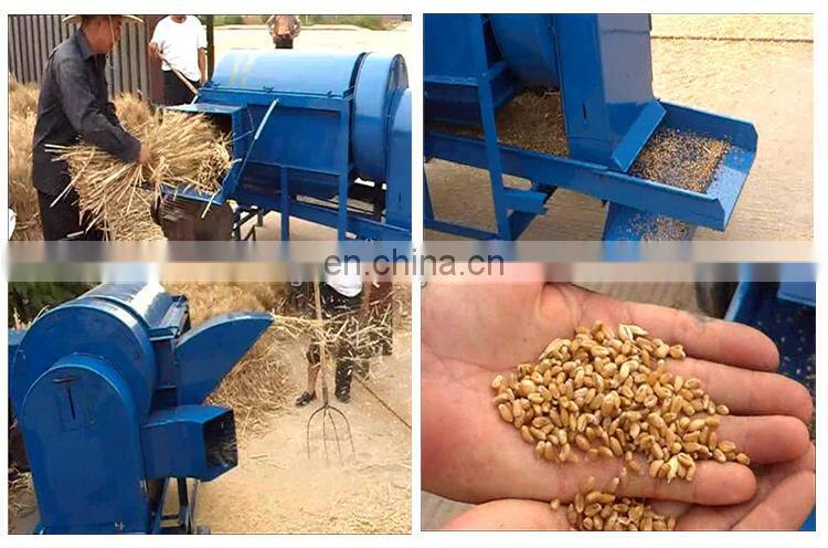 Mini Mobile Multi Agricultural Rice Millet Thresher Threshing Machine Price