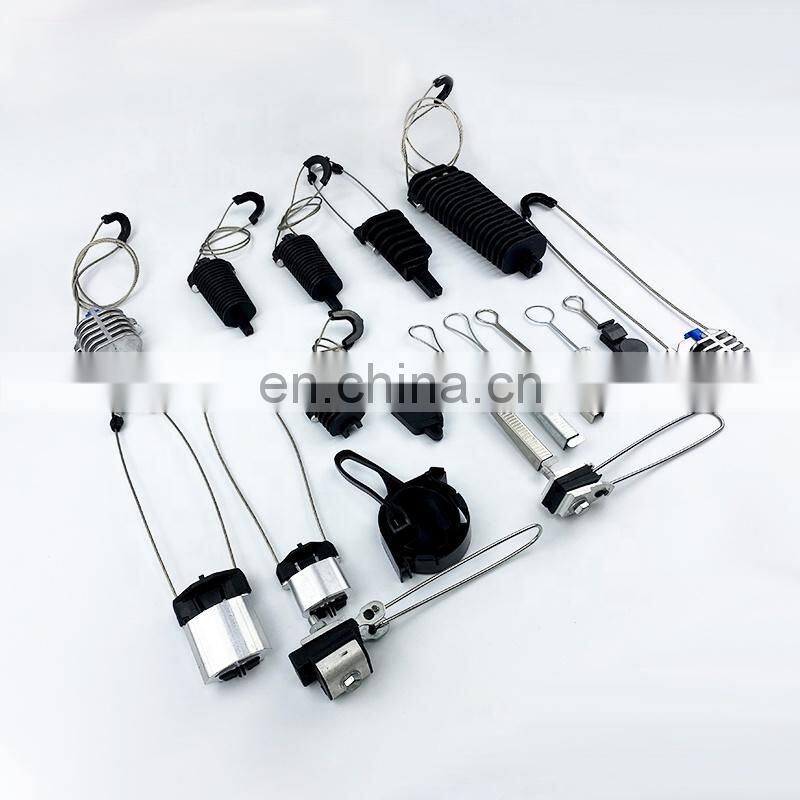 Fully Stocked FTTH Cabling Accessory Cable Drop Wire Clamp