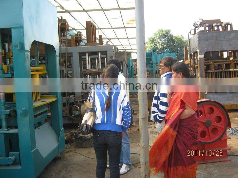 DS10-15 automatic concrete interlocking bricks making machine