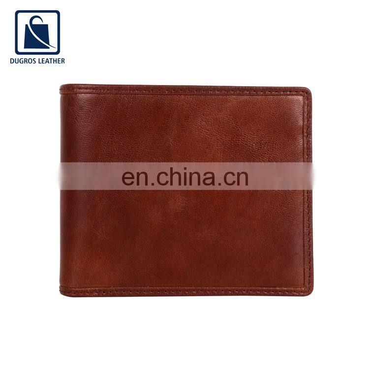2021 New Arrival Chairman Lining Material Fashion Style Genuine Leather Wallet for Men