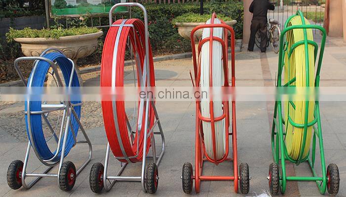 6mm x 150m FiberGlass Fiber Glass Wire Cable Fish Snake Rod Rodders Duct Puller