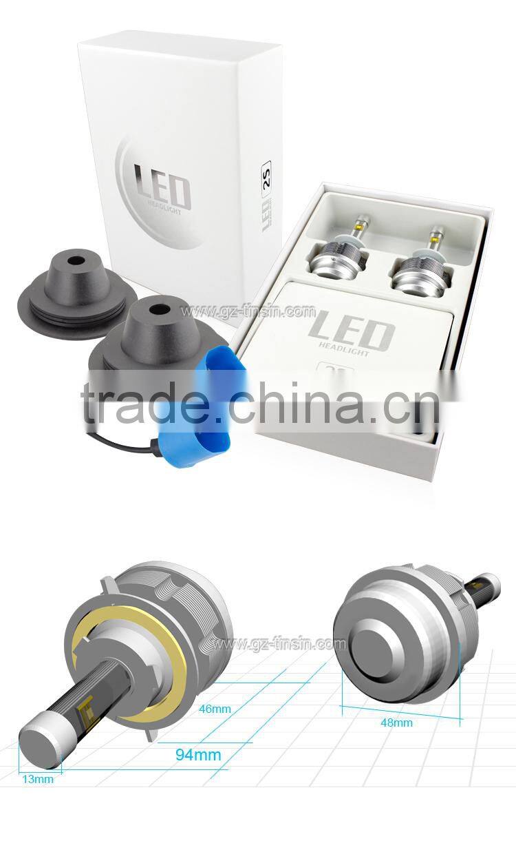 Saving Energy LED Headlight 6000k(H1,H3,H4,H7,H8/H9/H11,9005/9006,H4,H13,9004/9007)motor & Car Led Head Light