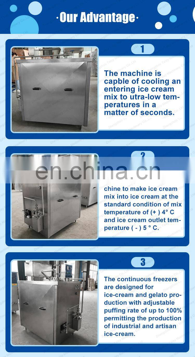 ice cream machine hard icecream freezer machine for ice cream