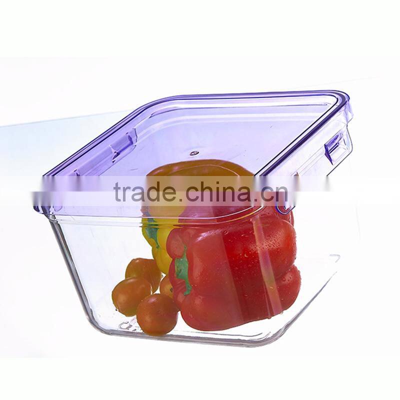Fruit salad storage container pp food container crisper