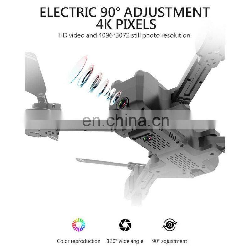 KF607 Mini Drone with Camera Drone 4K with 2 Camera RC Quadcopter HD WiFi FPV Optical Flow Helicopter Toys