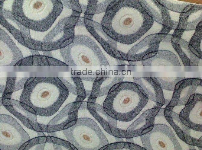 2015 new design fashion Jacquard polyester coral fleece blanket