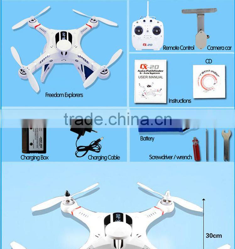 CX-20 With Camera GPS Quadcopter With HD Camera CX 20 AUTO-Pathfinder GPS Control Quadcopter Smart Drone RC Quad Copter