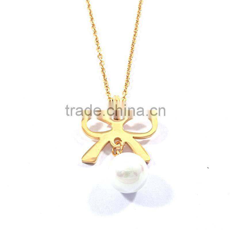 Wholesale Ballerina Necklace Latest Design Saudi Gold Jewelry Necklace