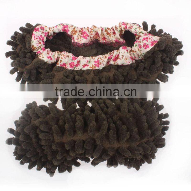 Home Slippers Functional And Adjustable Dust Mop Slippers Shoes Floor Cleaner