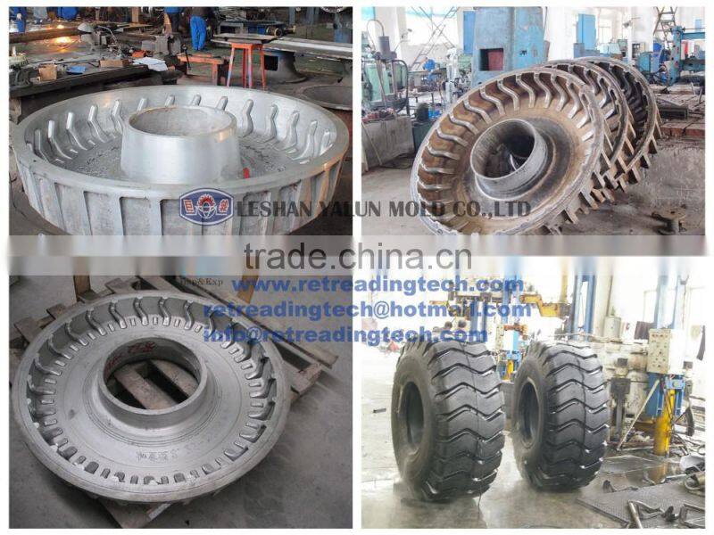Two-Half Mold 18.00-25 OTR Tire For Tire Retreading