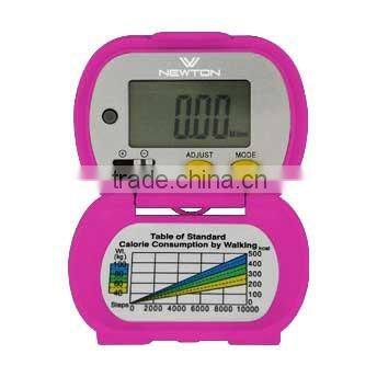 MB80D Gift Case ABS with belt clip Plastic Colorful Pedometer