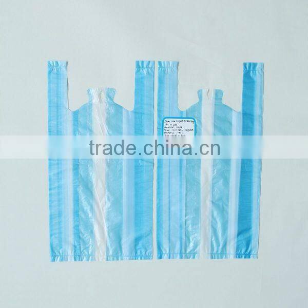 Printed White Color Vest Packing Bags Africa Market
