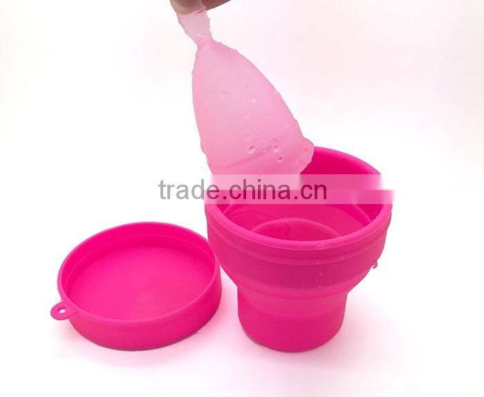 Silicon menstrual cup