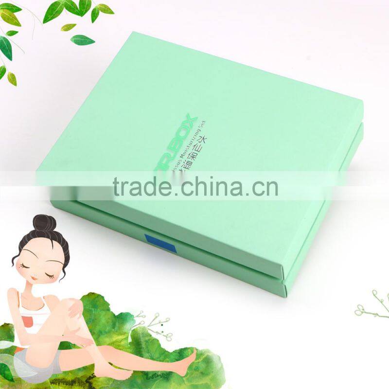 China producer color printing cosmetic sample packaging