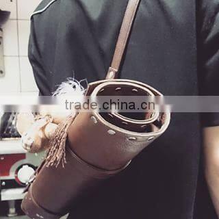 Hospitech Real leather chef knife roll bag (Hold 8 knives)