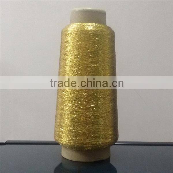 New market 2015 hot sale MX Golden Knitting Metallic Yarn