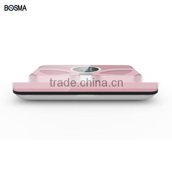 Cloud smart body fat scales for test weight and body fat