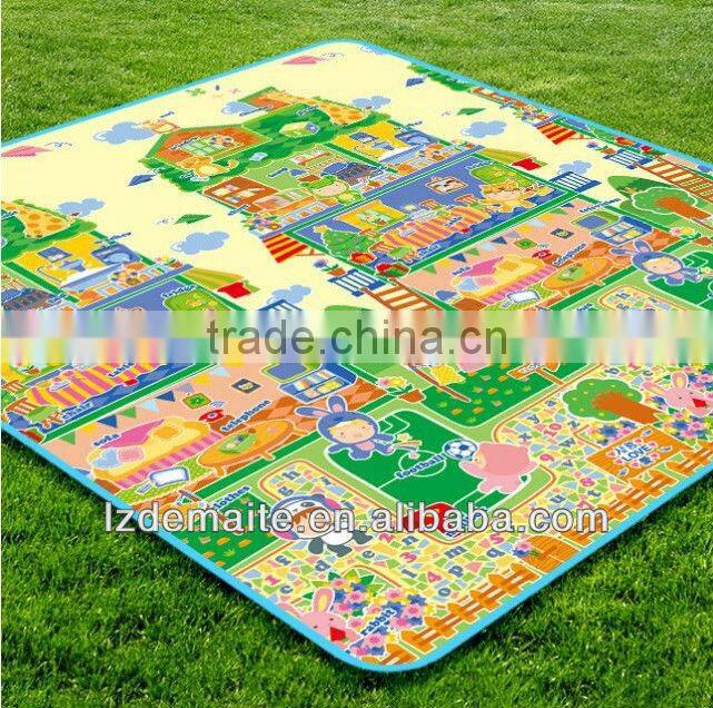 Baby Crawl Pad in living room