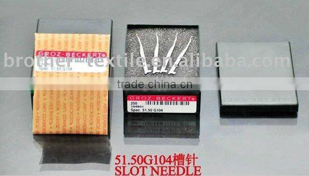 Slot knitting Needle 51.50G104 spare part of warp knitting machine