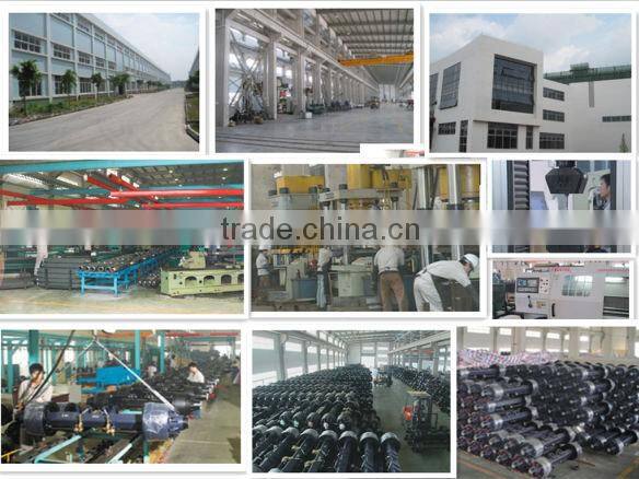 type trailer axle and boogie