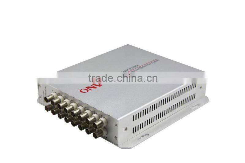 promote and outdoor product 16 Channel Video Fiber Optic Transmitter and Receiver