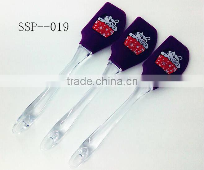 Hot Sale High quality FDA and LFGB Food Grade Colorful Silicone Spatula Cooking Utensils