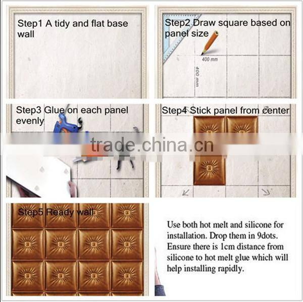 Factory hot sale 3d wall panel
