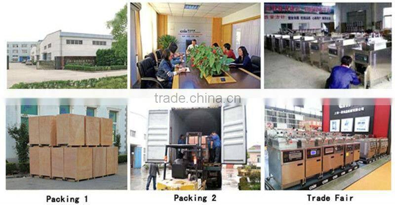 stainless steel snack food machine used commercial deep fryer