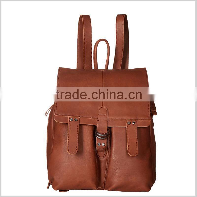 high quality backpack female/wholesale leather backpack/fashion girls backpack