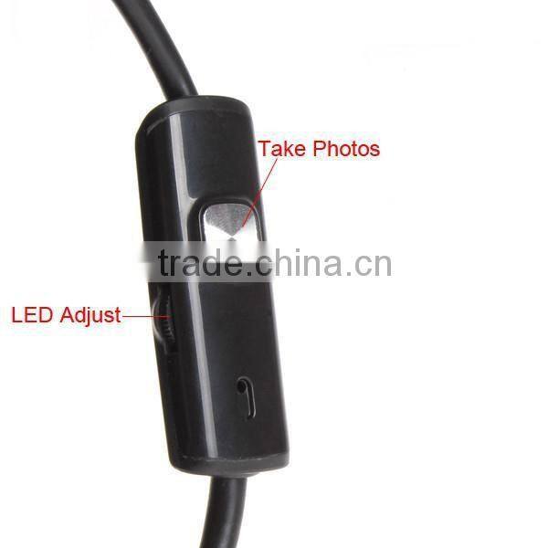 1M 2M 3.5M 3FT 6FT 10FT Endoscope Borescope USB Android Inspection Camera HD 6 LED 7mm Lens 720P Waterproof Car Endoscopio Tube