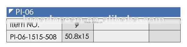 PI-06 Cheap and reliable stainless steel slot round tube