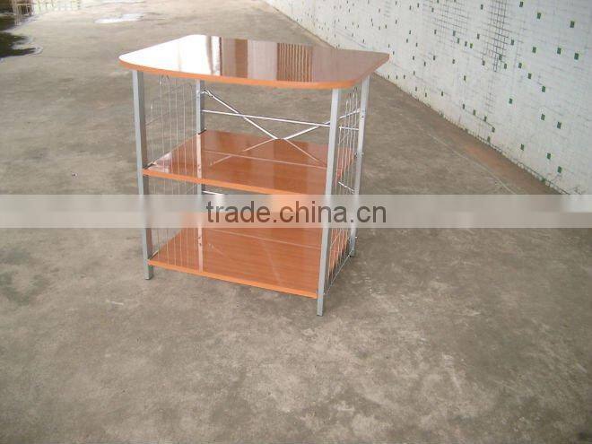 Modern Metal TV Shelf