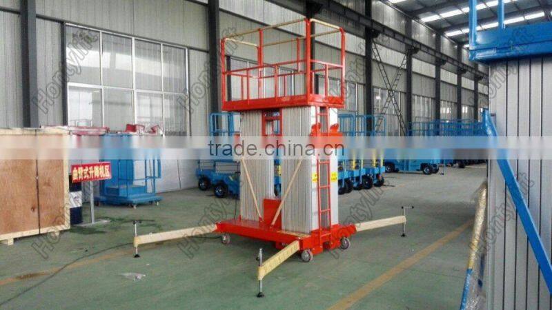 Double mast hydraulic personal lifting kits