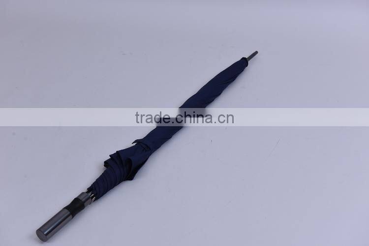 Super light Straight Umbrella Aluminium handle any color by umbrella