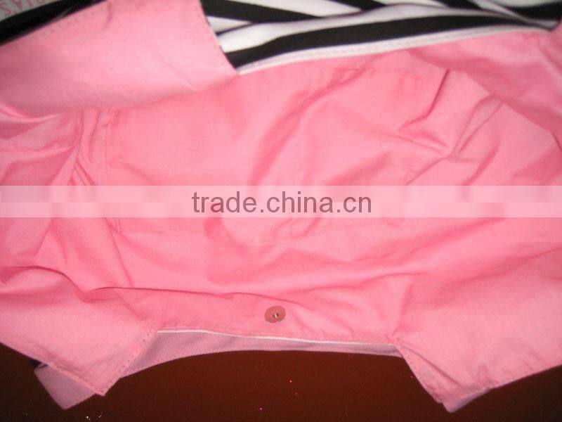 cotton canvas tote bag long handle