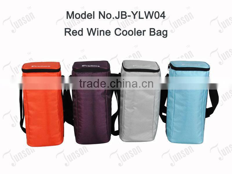 Red Wine Cooler Bag/Top Quality Customized Wine Ice Bag