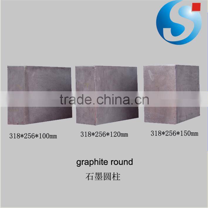 Different sizes diepressed graphite graphite blocks