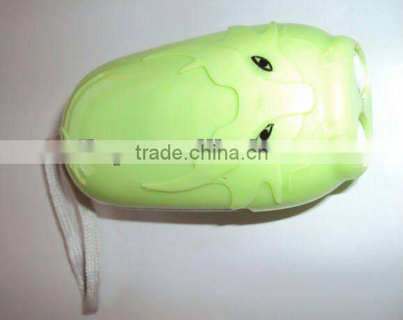 Dragon style-No Battery Hand Pressing Flashlight-Necessary article