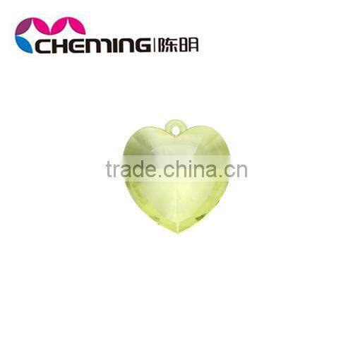 2014 new design wholesale heart shape acrylic beads