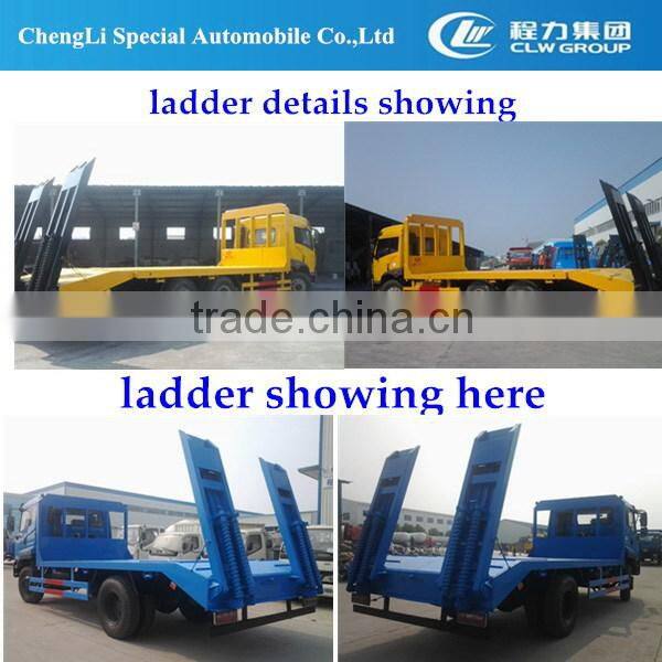 Super quality newly design low bed flat truck
