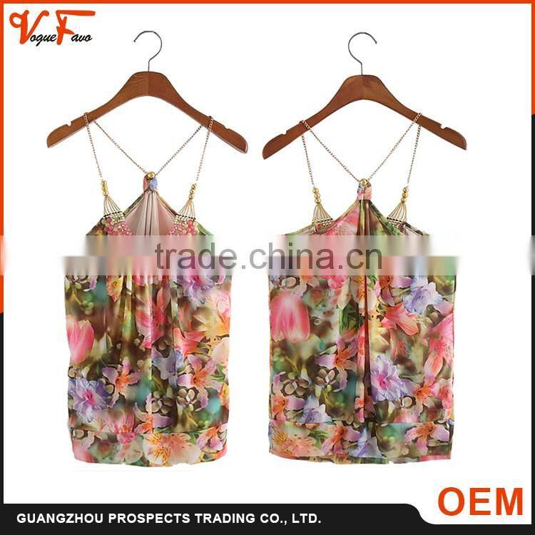 hot sale soft cotton appliqued neck designs for ladies tops latest design from china