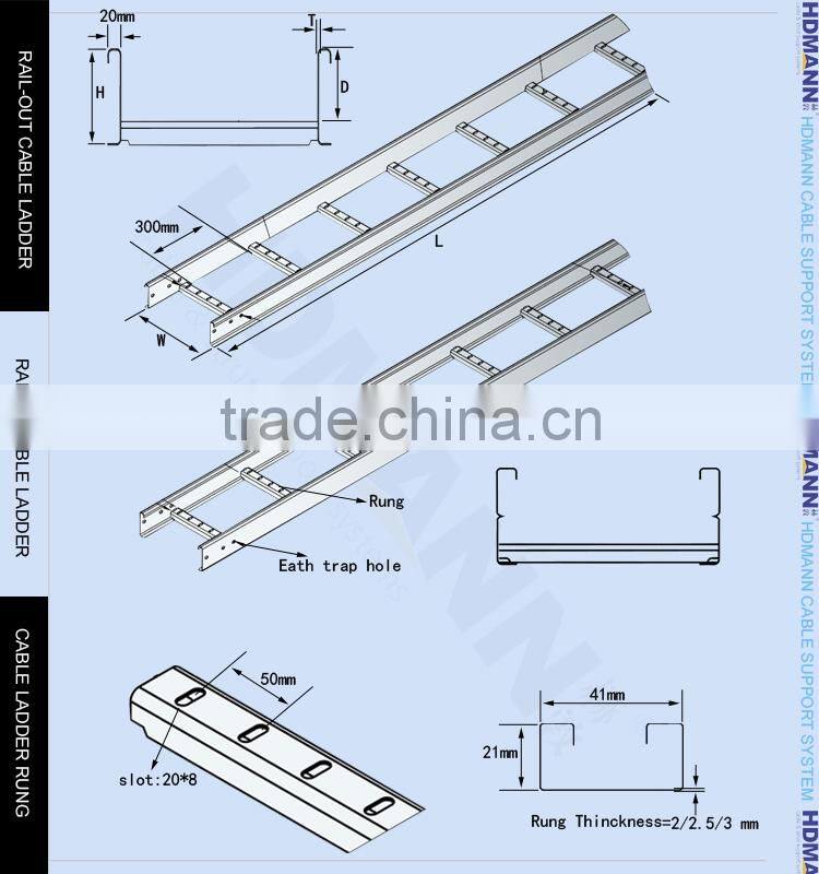 EZ Ladder Straight Cable Tray