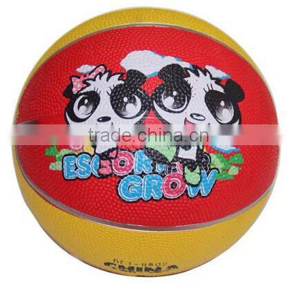 Wholesale outdoor team balls rubber game basketballs