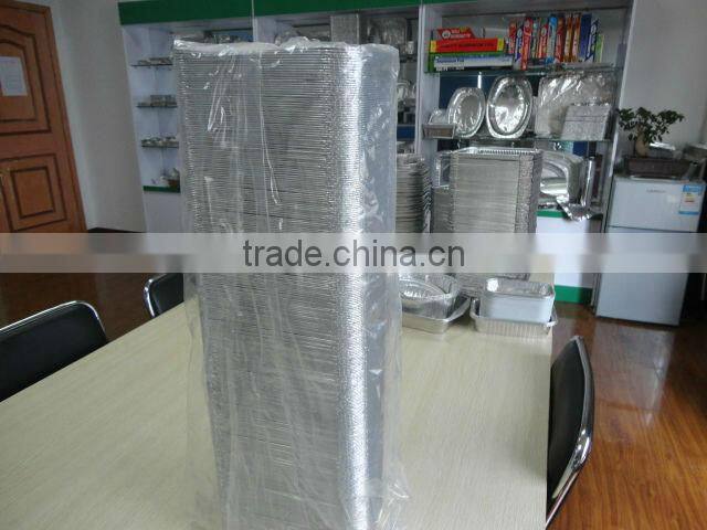 Best-selling of the Disposable Aluminum Foil Rectangle Food Container For Turkey