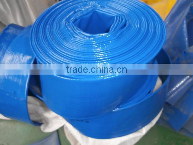 flat irrigation hose reel