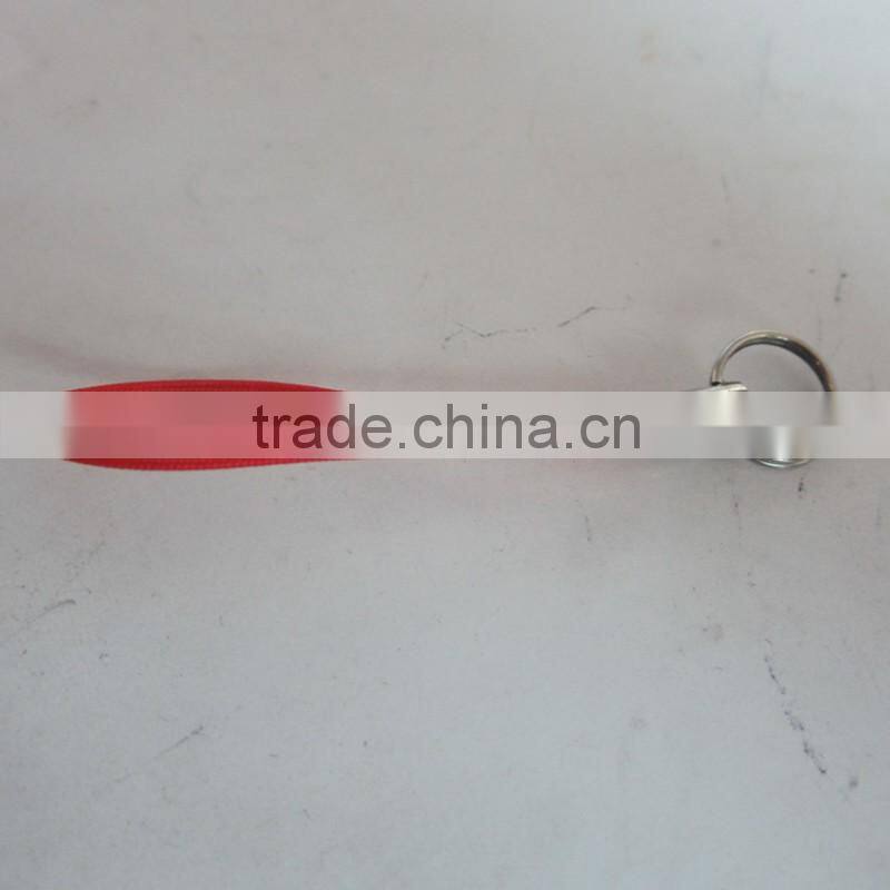 Factory Supply Red Color Cellphone Strap With Ring For Keychain