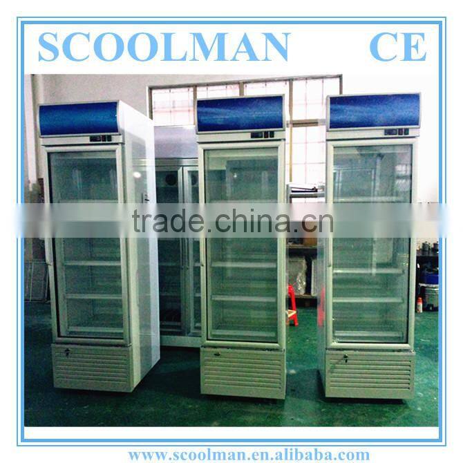 Upright One Glass Door Soft Drink Cooler