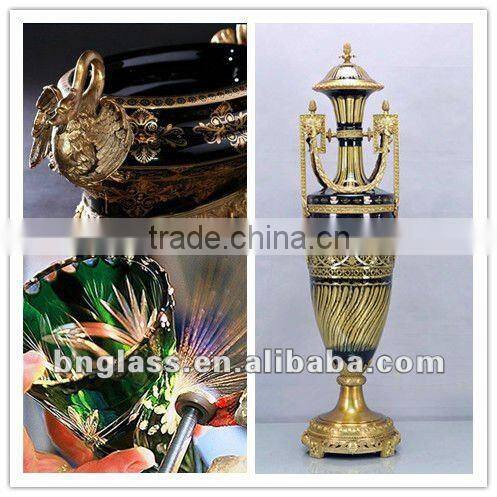 Classcial Style 55"H Tall Glass Home Decoration